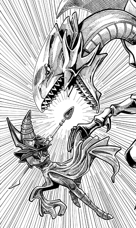 Dark Magician vs. Blue-Eyes (Yu-Gi-Oh!)