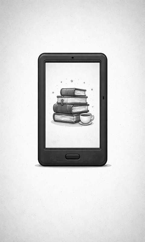 Books in an ereader