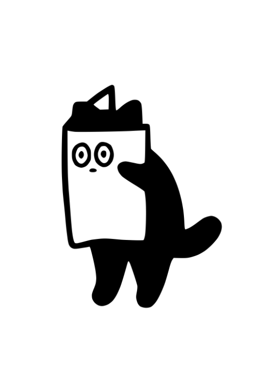 cat book face
