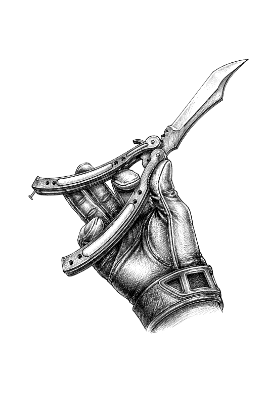 CS2 Butterfly Knife