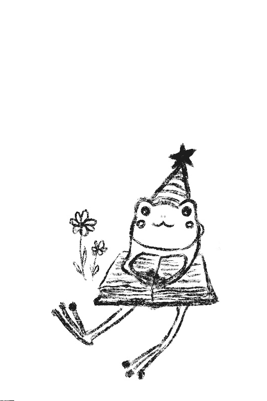 frog reads