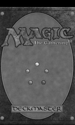 Magic the Gathering Card Back