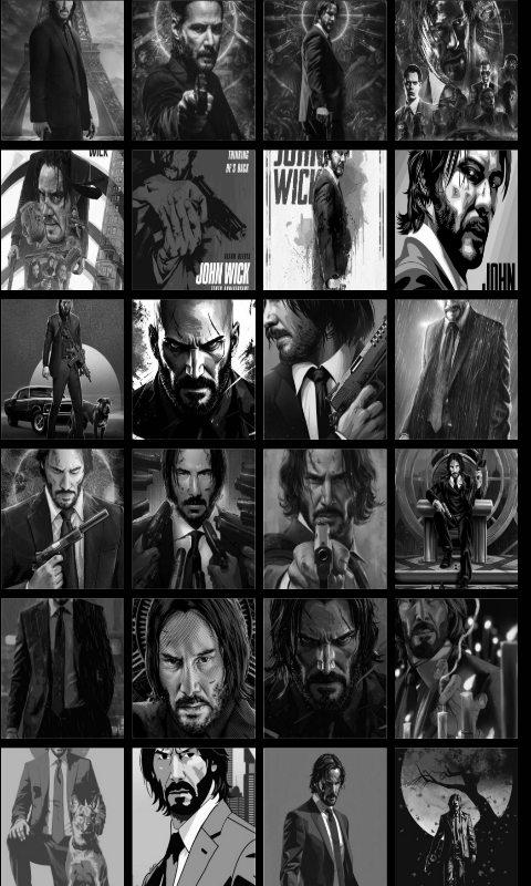 John Wick Collage