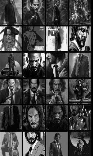 John Wick Collage