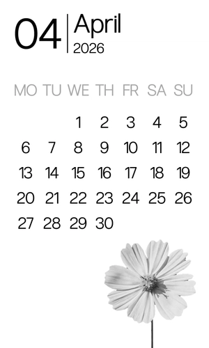 Calendar | April 2026 | image