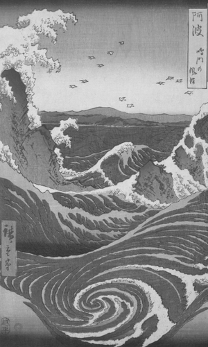 Naruto Whirlpool - Utagawa Hiroshige