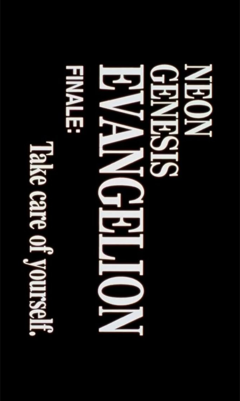 evangelion title card