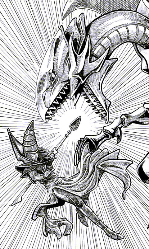 Dark Magician vs. Blue-Eyes (Yu-Gi-Oh!)