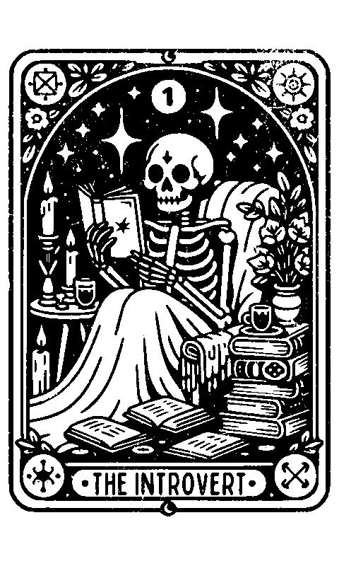 tarot card - the introvert
