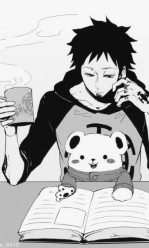 Trafalgar Law Cozy Reading
