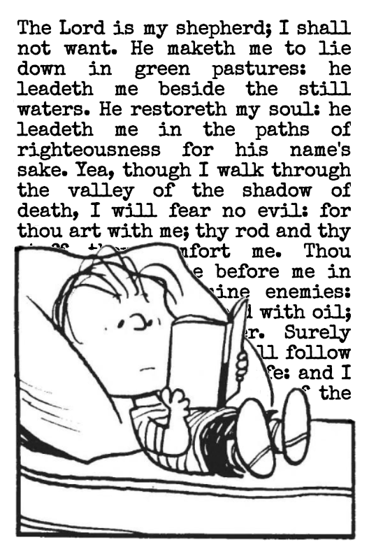 Linus Psalm 23