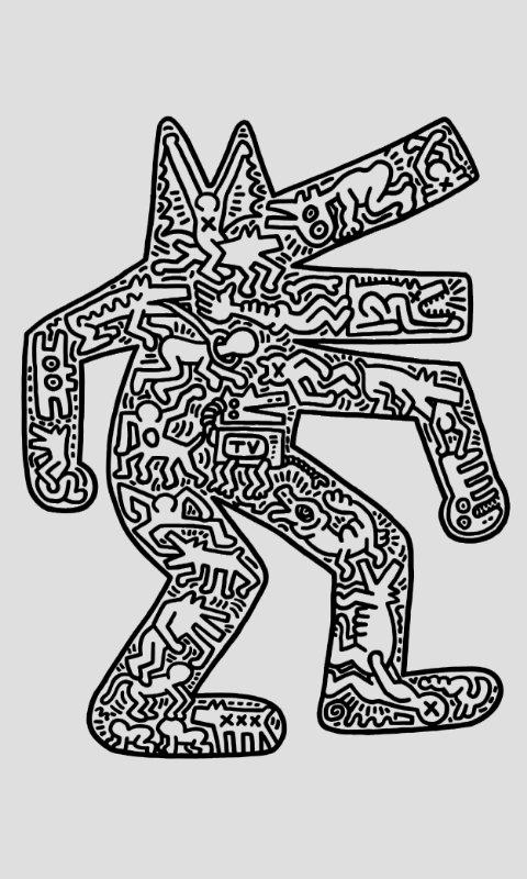 Dog - Keith Haring