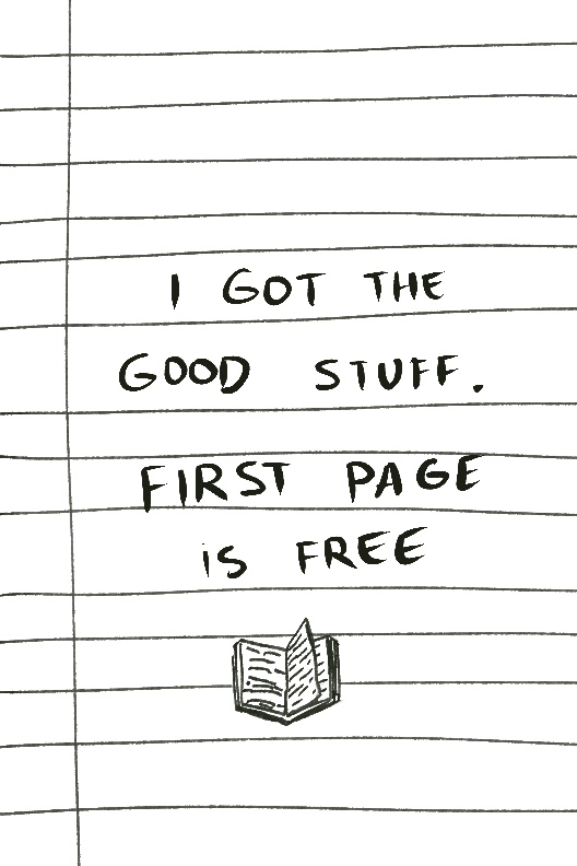 first page is free