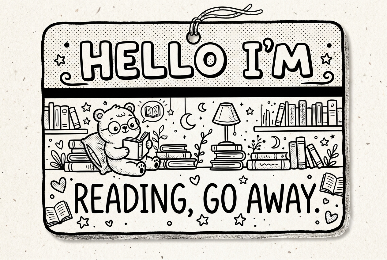Hello I'm Reading go away