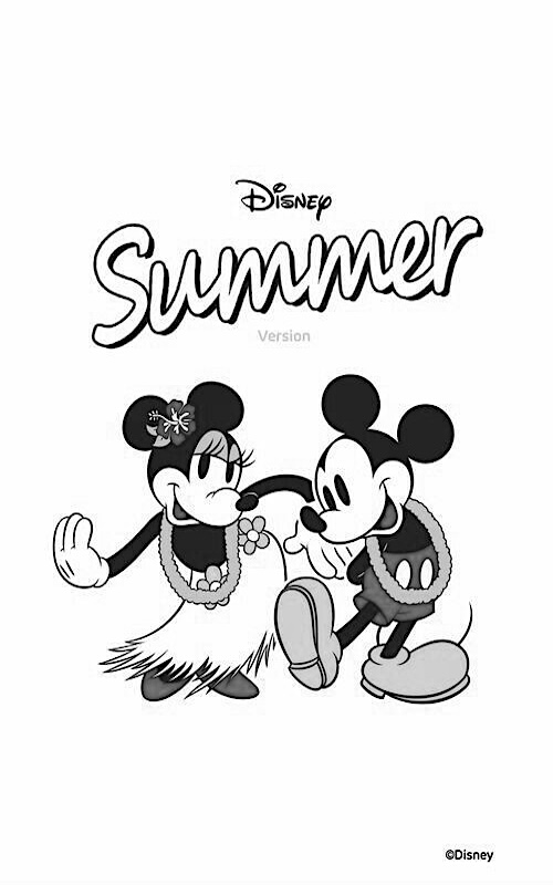 mickey & minnie summer